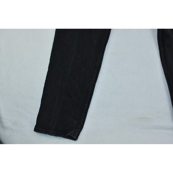 Levis 550 Men's Jeans Size 36x36 Black Straight Leg Denim Relaxed Fit Vintage - Picture 8 of 16